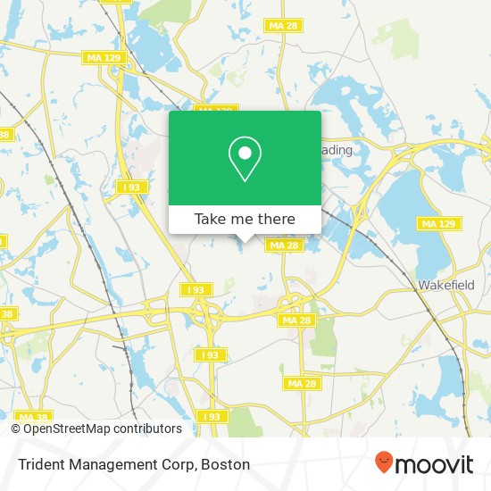 Mapa de Trident Management Corp