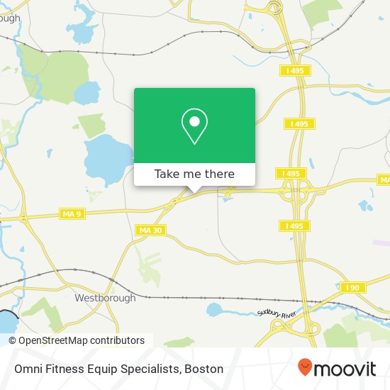 Mapa de Omni Fitness Equip Specialists