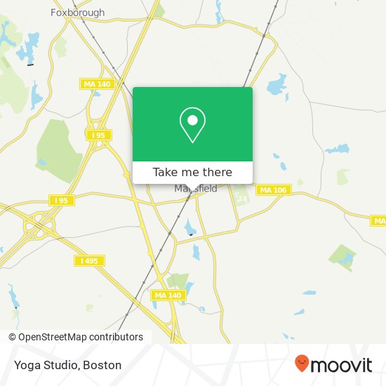 Mapa de Yoga Studio