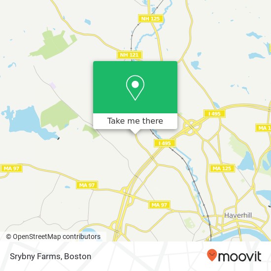 Mapa de Srybny Farms