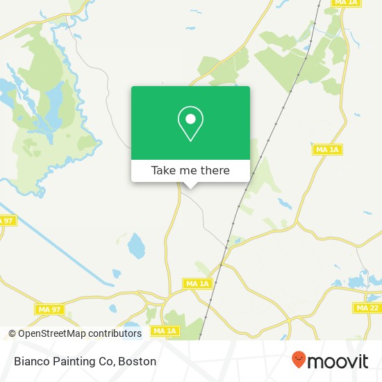 Bianco Painting Co map