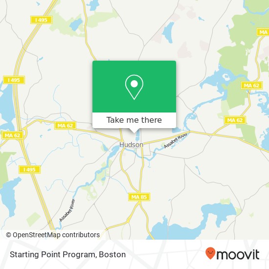 Starting Point Program map