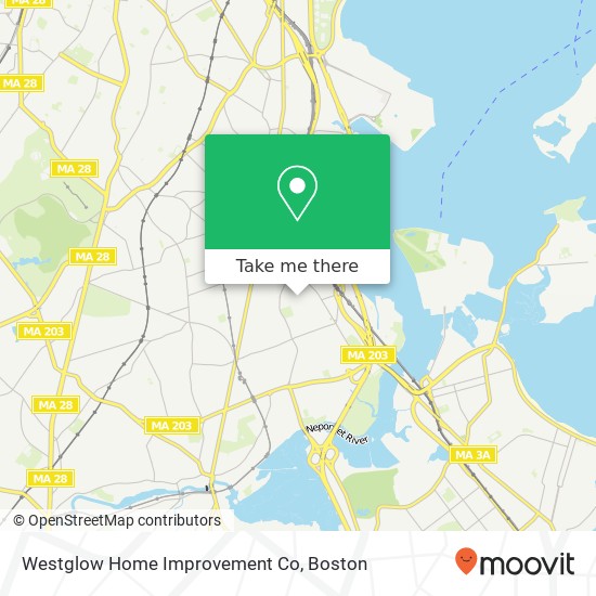 Westglow Home Improvement Co map