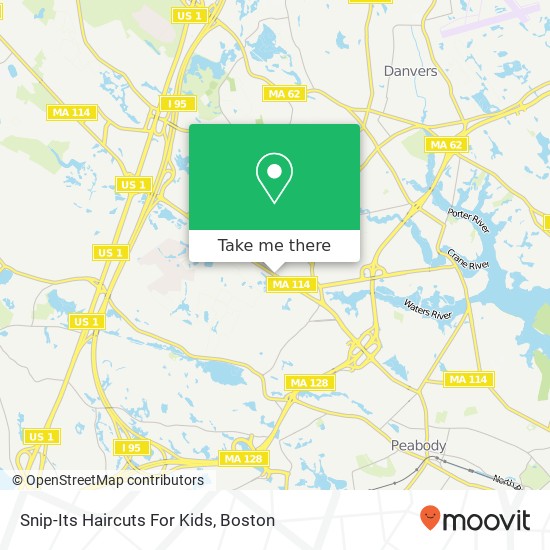 Snip-Its Haircuts For Kids map