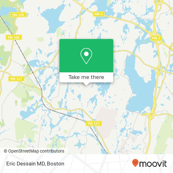 Eric Dessain MD map