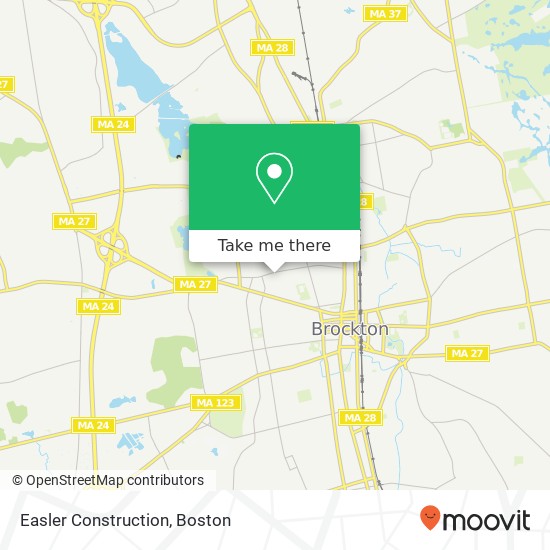 Easler Construction map