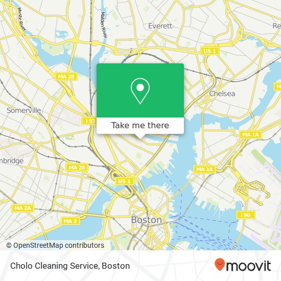 Cholo Cleaning Service map