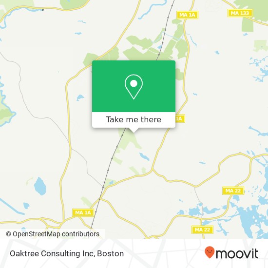 Mapa de Oaktree Consulting Inc