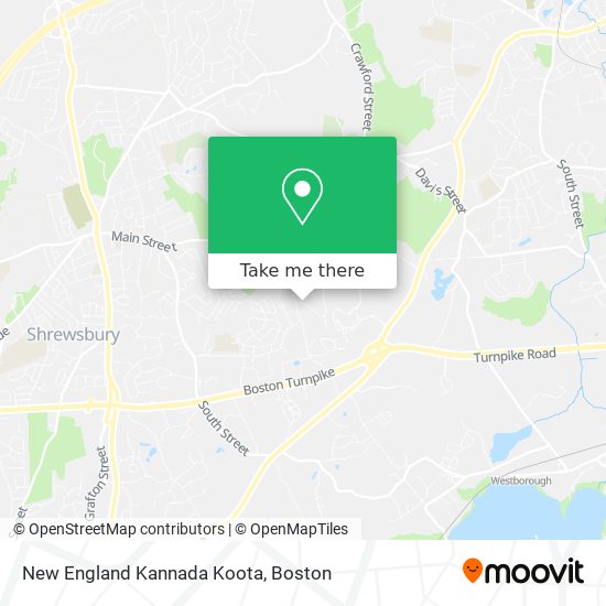 New England Kannada Koota map