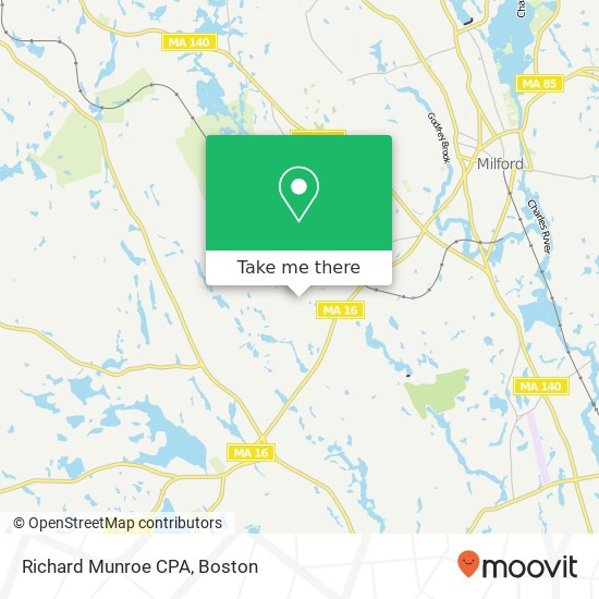 Richard Munroe CPA map