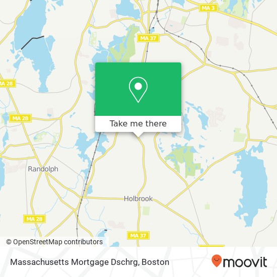 Massachusetts Mortgage Dschrg map