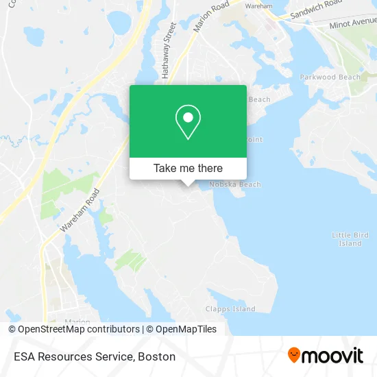 ESA Resources Service map