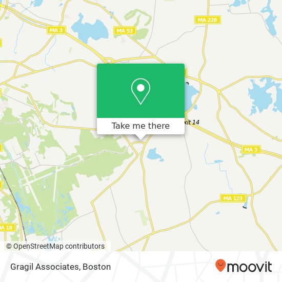 Gragil Associates map