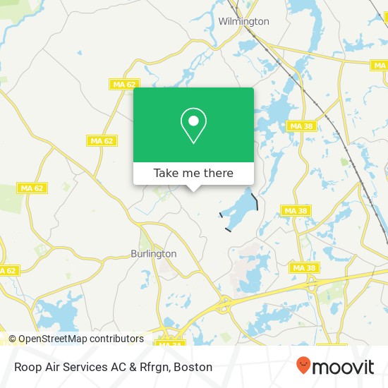 Roop Air Services AC & Rfrgn map