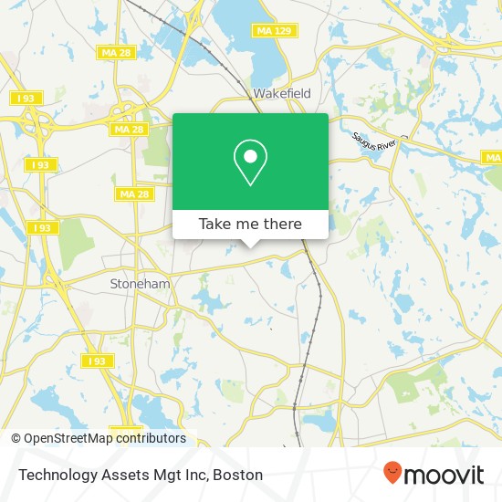 Technology Assets Mgt Inc map