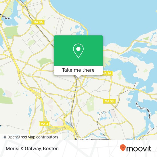 Mapa de Morisi & Oatway