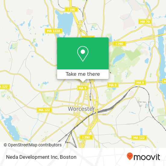 Mapa de Neda Development Inc