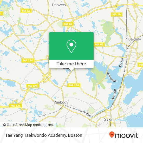 Tae Yang Taekwondo Academy map