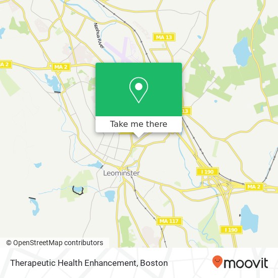 Therapeutic Health Enhancement map