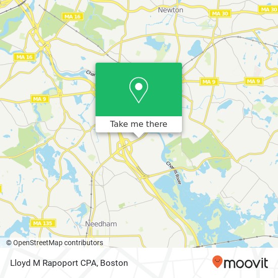 Lloyd M Rapoport CPA map