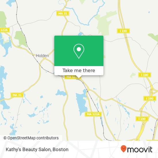 Mapa de Kathy's Beauty Salon