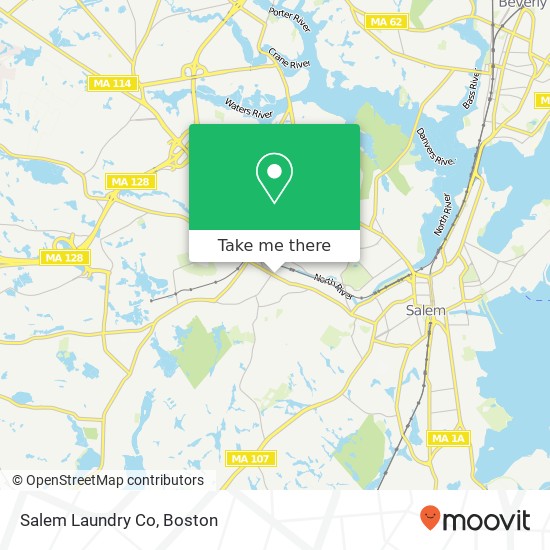 Mapa de Salem Laundry Co