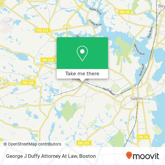 George J Duffy Attorney At Law map