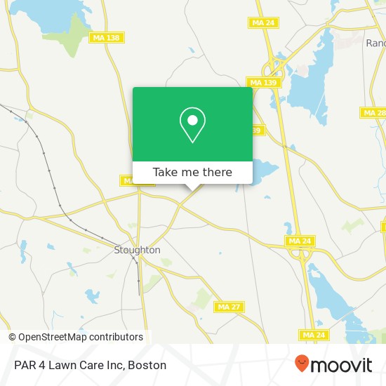 PAR 4 Lawn Care Inc map