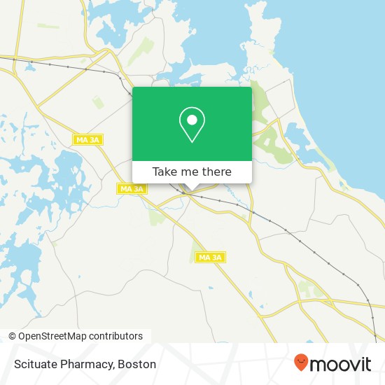 Mapa de Scituate Pharmacy