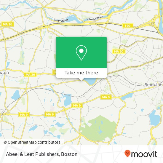 Abeel & Leet Publishers map