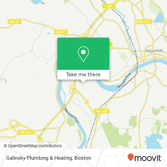Mapa de Galinsky Plumbing & Heating