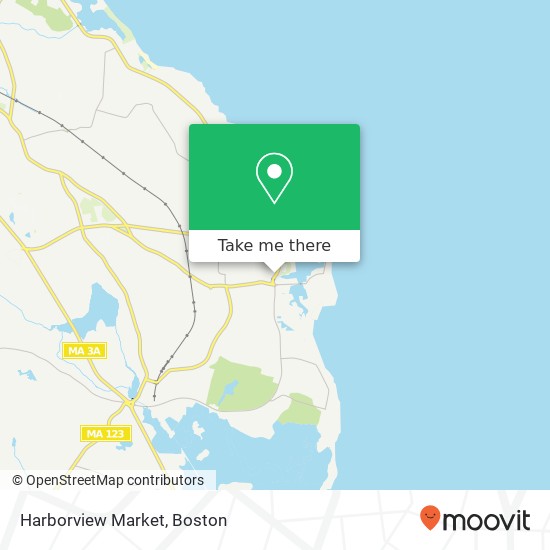 Harborview Market map