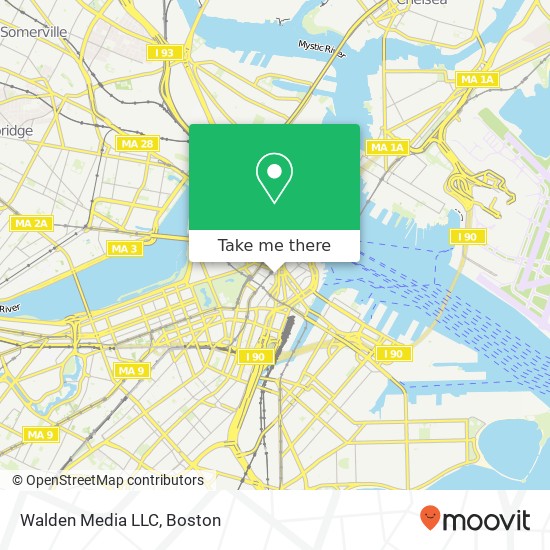 Walden Media LLC map