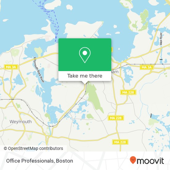 Office Professionals map