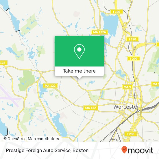 Prestige Foreign Auto Service map