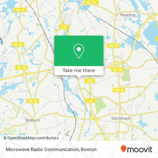 Microwave Radio Communication map