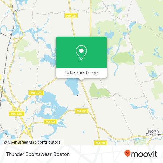 Thunder Sportswear map