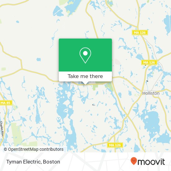 Tyman Electric map