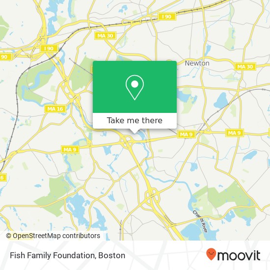 Fish Family Foundation map