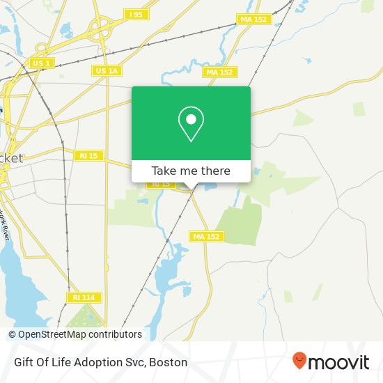 Gift Of Life Adoption Svc map