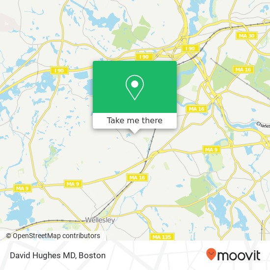 David Hughes MD map