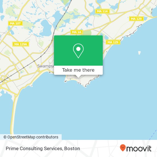 Prime Consulting Services map