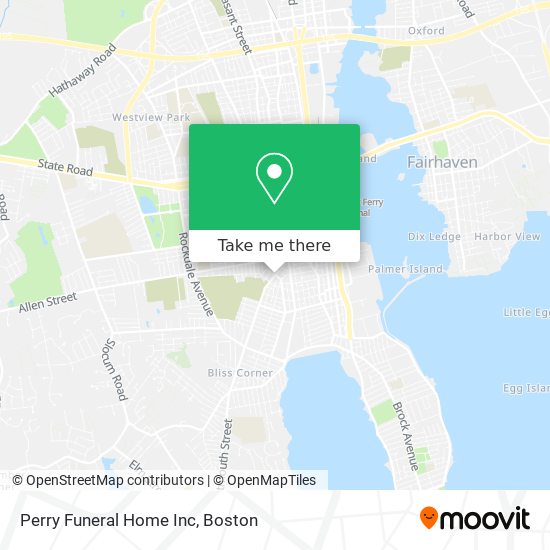 Perry Funeral Home Inc map