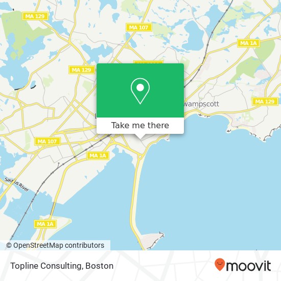 Topline Consulting map