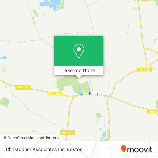 Christopher Associates Inc map