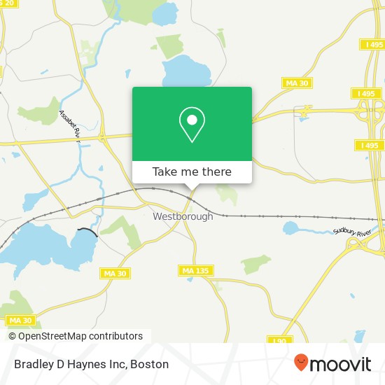 Mapa de Bradley D Haynes Inc