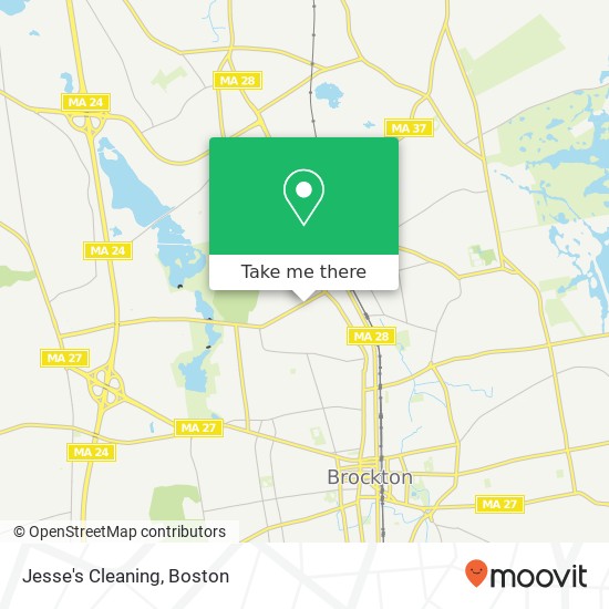 Jesse's Cleaning map