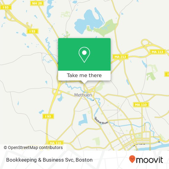 Bookkeeping & Business Svc map