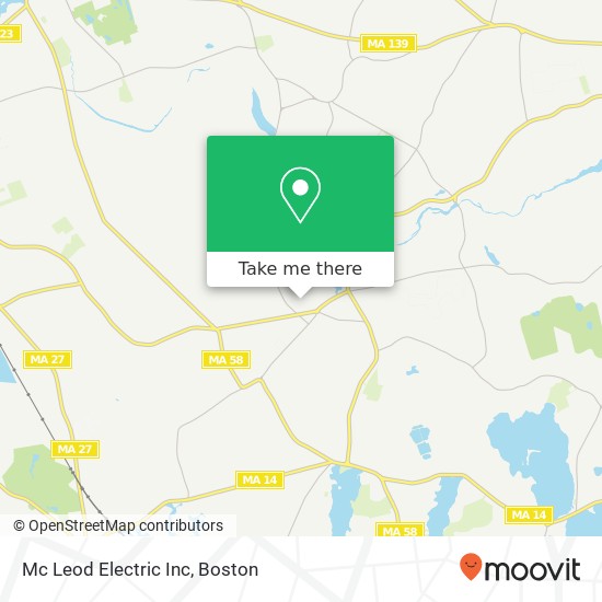 Mc Leod Electric Inc map