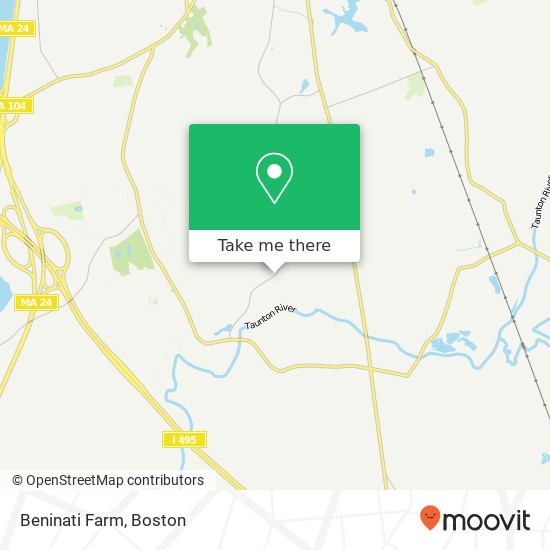Beninati Farm map